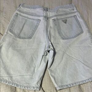 Vintage Guess Light Wash Denim Men's Shorts